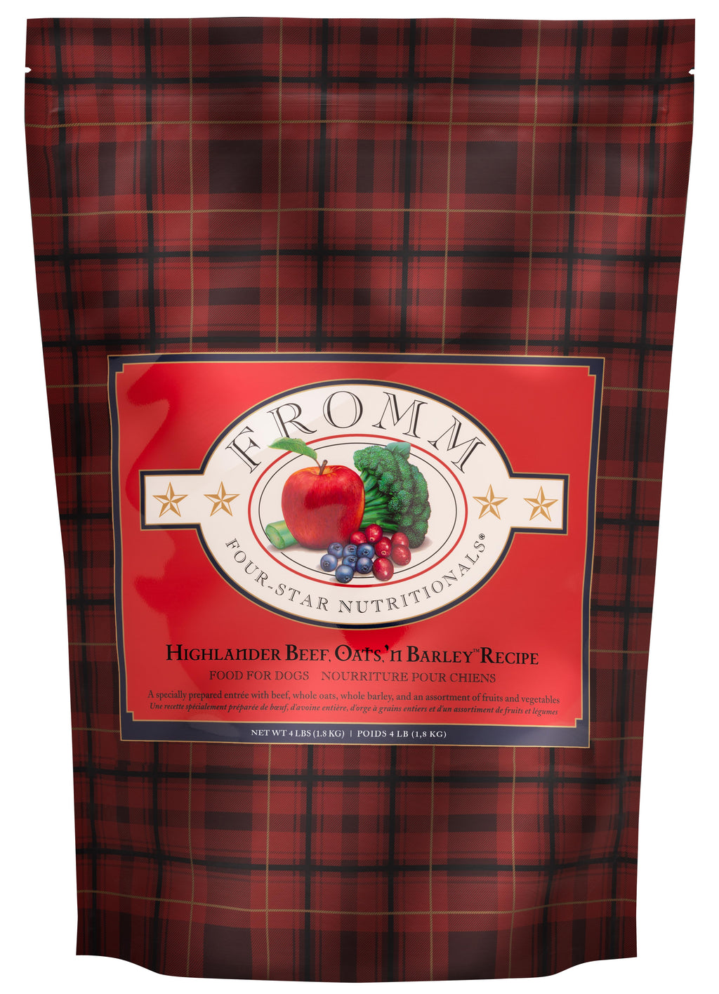 Four Star Highlander Beef Oats & Barley Dog