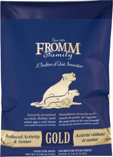 Gold Reduced Activity & Senior Dog