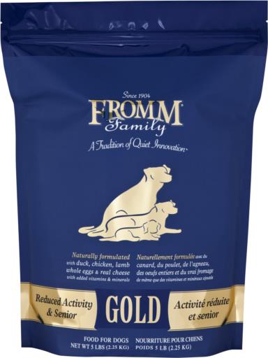 Gold Reduced Activity & Senior Dog