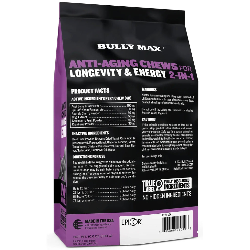ANTI-AGING CHEWS FOR LONGEVITY & ENERGY