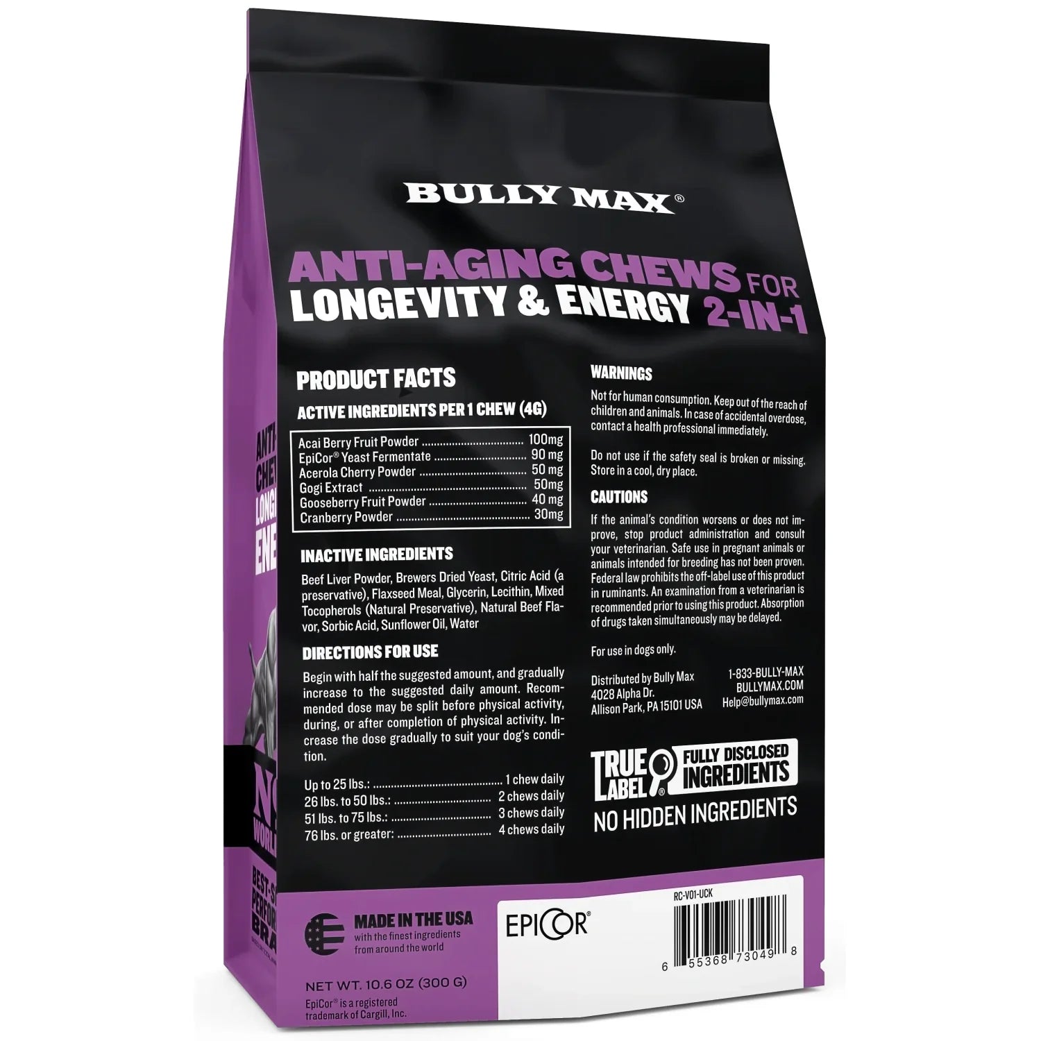 ANTI-AGING CHEWS FOR LONGEVITY & ENERGY