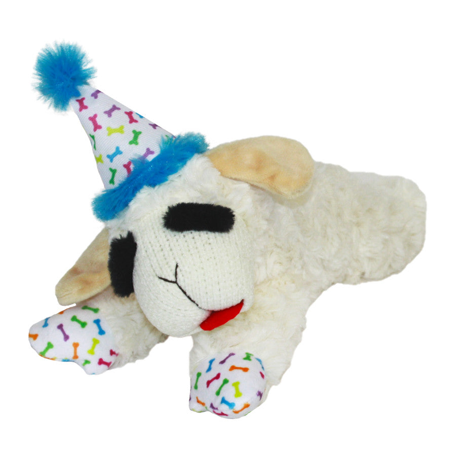 Lamb Chop w/Birthday Hat Dog Toy