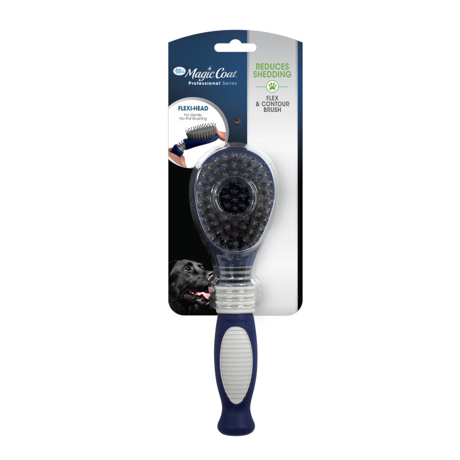 Flex & Contour Pin and Bristle Brush for Dogs