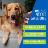 Plus Flea & Tick Collar for Dogs, Large