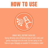 Natural Flea & Tick Bite Relief Spray
