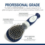 Flex & Contour Pin and Bristle Brush for Dogs