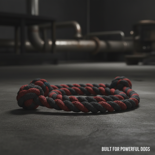 Shortboy industrial strength tug rope for bully breeds