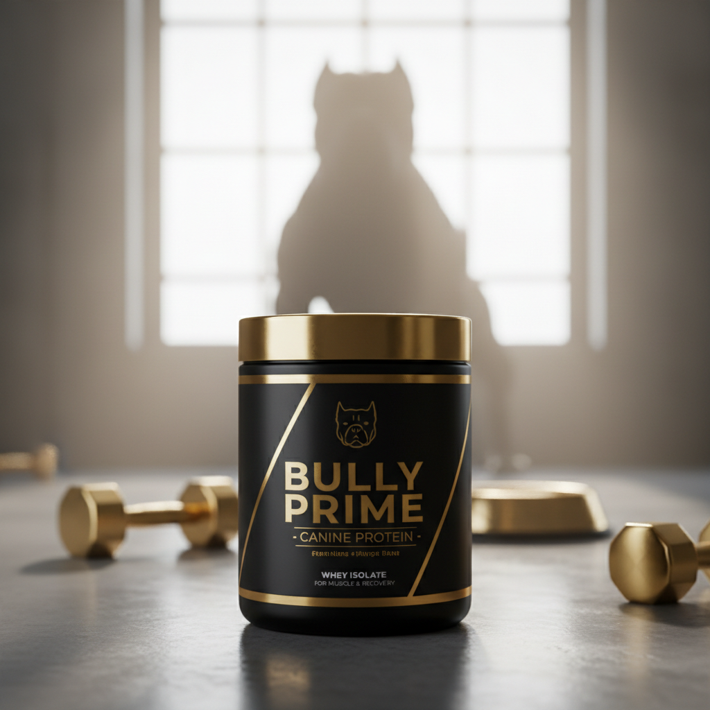 Bully Whey Protein Formula premium canine supplement