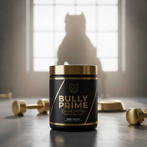 Bully Whey Protein Formula premium canine supplement
