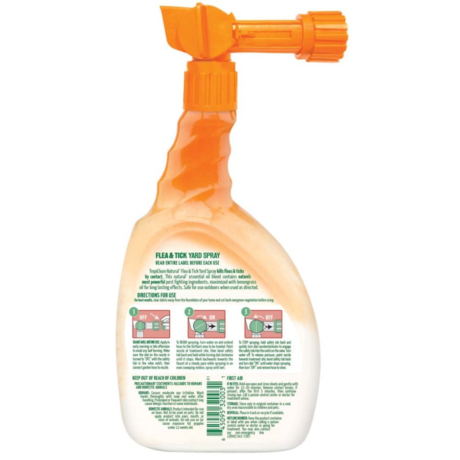 Natural Flea & Tick Yard Spray