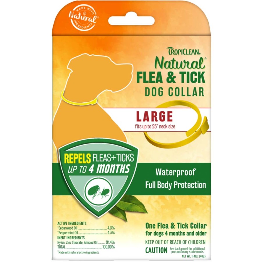 Natural Flea & Tick Repellent Dog Collar