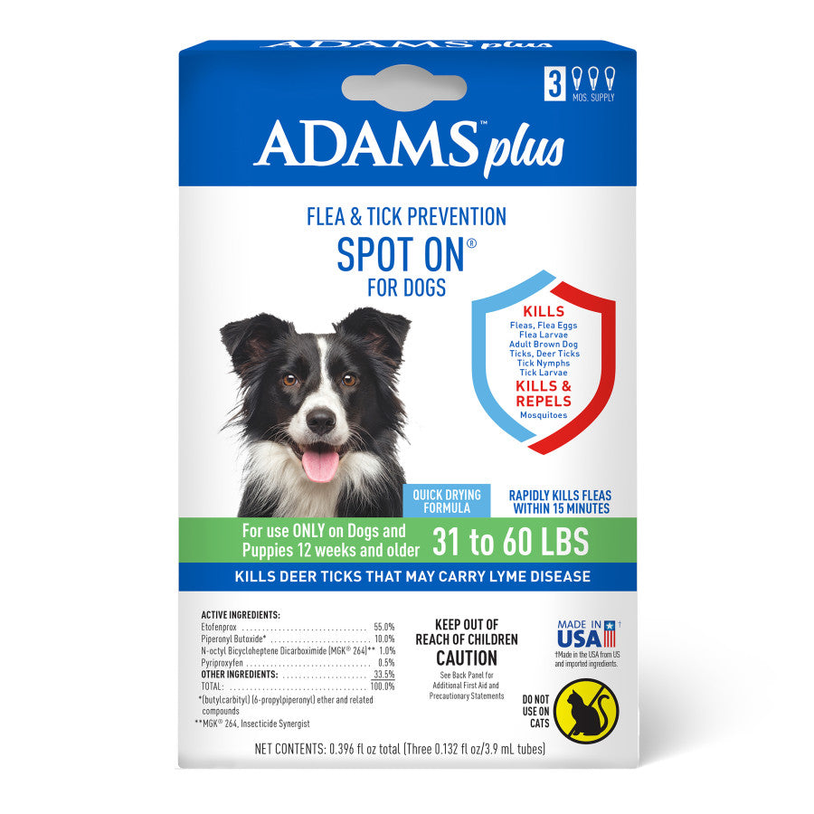 Plus Flea & Tick Prevention Spot On for Dogs