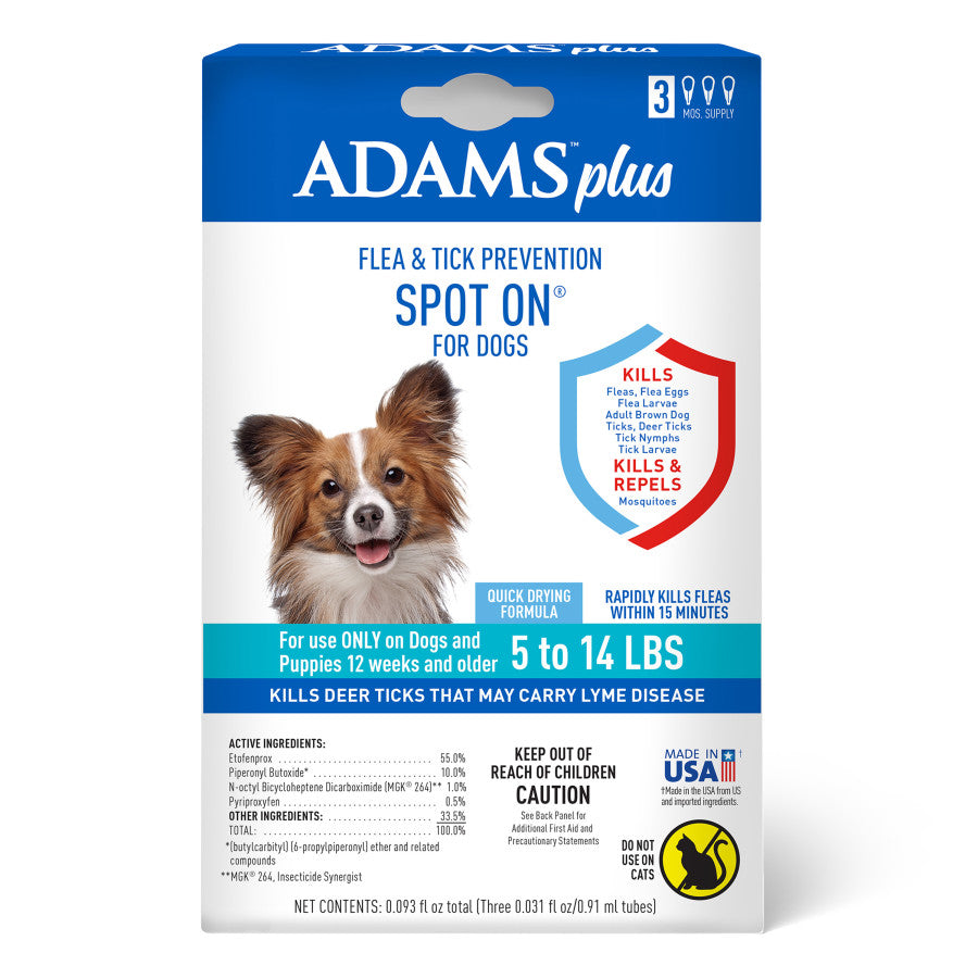 Plus Flea & Tick Prevention Spot On for Dogs