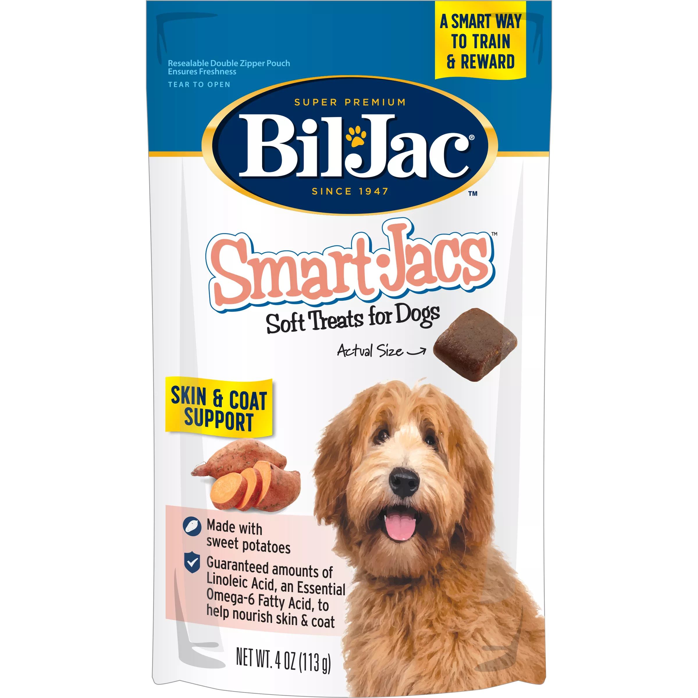 SMART JACS SKIN & COAT SUPPORT DOG TREATS