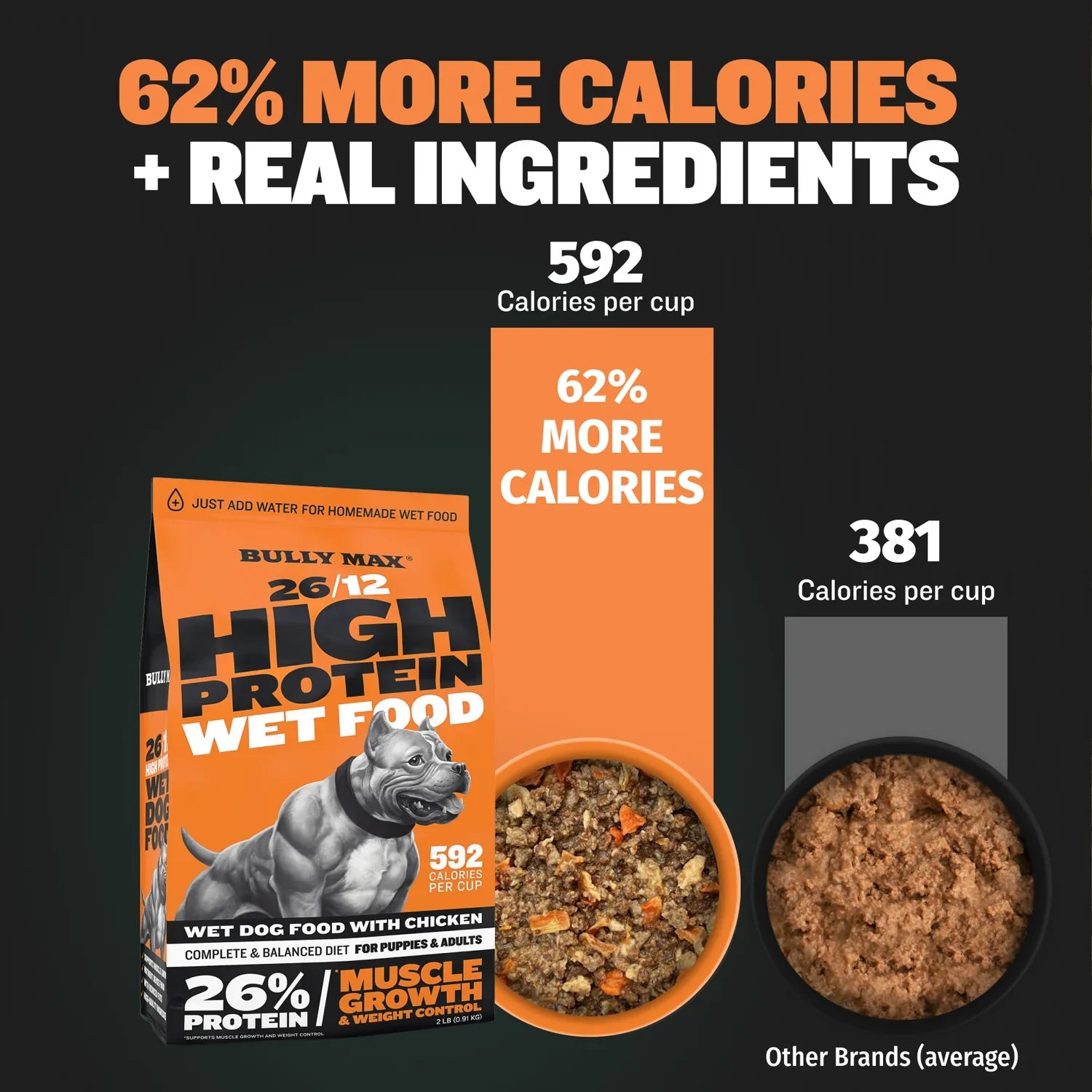 26/12 HIGH PROTEIN WET DOG FOOD
